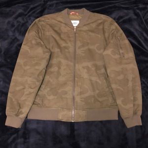 Camo Bomber Jacket